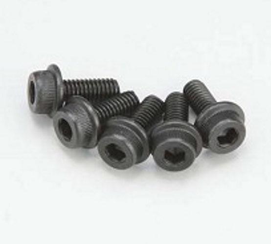 Kyosho 1-S24010F Cap Screw (M4x10/Flanged/5pieces) - PowerHobby