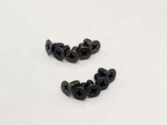 Kyosho 1-S32606TP TP Flat Head Screw (M2.6x6/10pieces) - PowerHobby