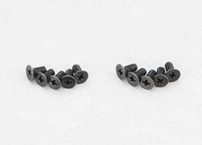 Kyosho 1-S32608 Flat Head Screw (M2.6x8/10pieces) - PowerHobby