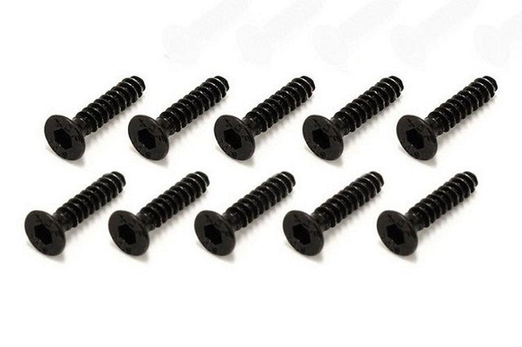 Kyosho 1-S32612TPH TP Flat Head Screw (Hex/M2.6x12/10pieces) - PowerHobby