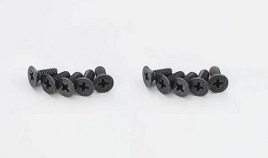 Kyosho 1-S34012 Flat Head Screw (M4x12/10pieces) - PowerHobby