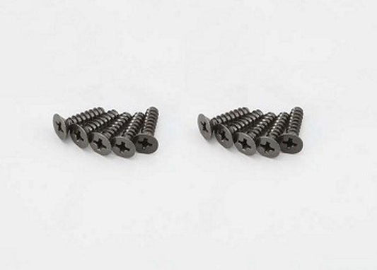 Kyosho 1-S34015TP TP Flat Head Screw (M4x15/10pieces) - PowerHobby