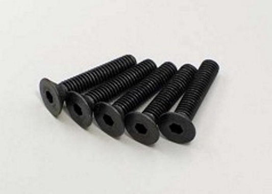 Kyosho 1-S34020H Flat Head Screw (Hex/M4x20/5pieces) - PowerHobby