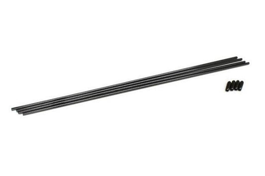 Kyosho 1708B Color Antenna (Black/4pcs) - PowerHobby