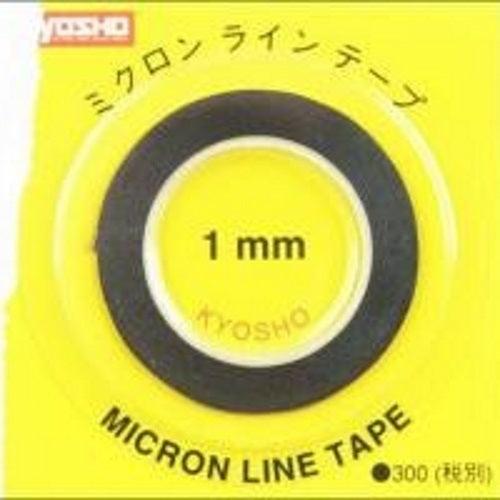 Kyosho 1842BK Micron Tape 1.5mmx5m Black - PowerHobby