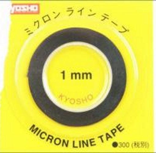 Kyosho 1843BK Micron Tape 2.5mmx5m BK - PowerHobby