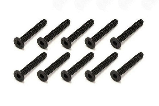 Kyosho 1-S33020TPH TP Flat Head Screw (Hex/M3x20/10pieces) - PowerHobby