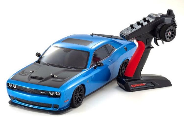 Kyosho 34415T2 Fazer Mk2 Challenger SRT Hellcat B5 Blue RTR Car - PowerHobby