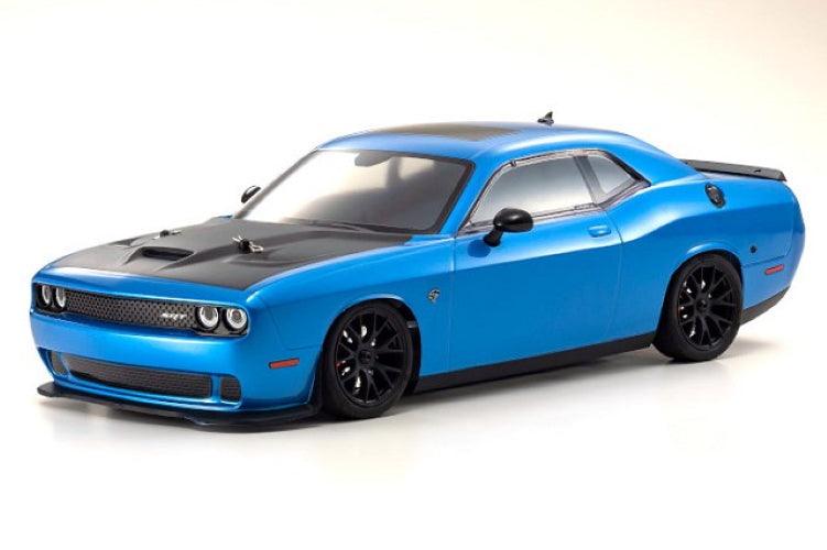 Kyosho 34415T2 Fazer Mk2 Challenger SRT Hellcat B5 Blue RTR Car - PowerHobby