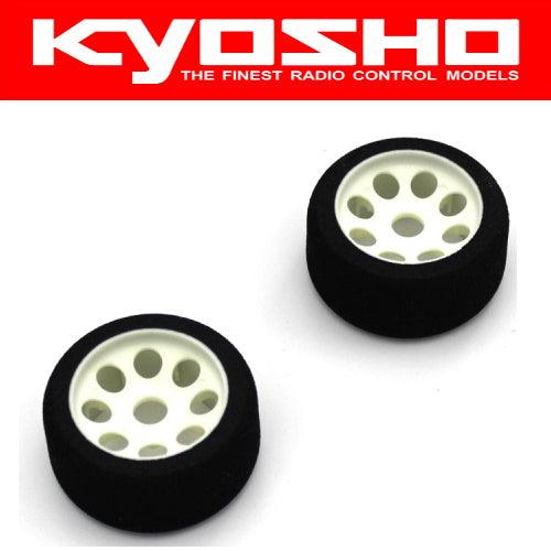 Kyosho EFTH001W Pre-Shaped Front Tire H38°(2pcs/FANTOM EP-4WD) - PowerHobby