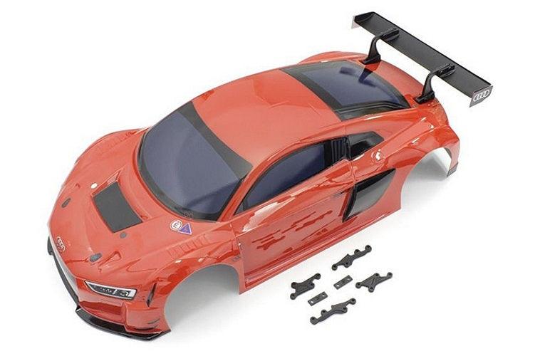 Kyosho FAB602R Audi R8 LMS 2015 Red Painted Car 200mm Body Set - PowerHobby