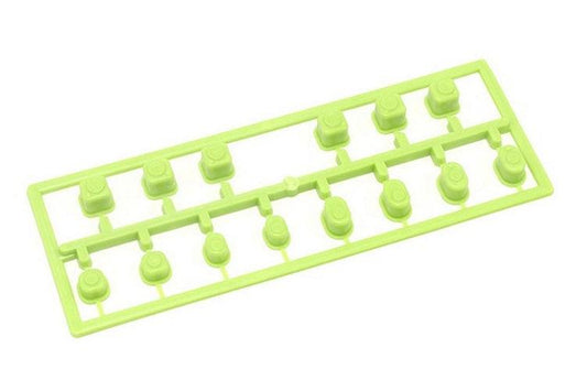 Kyosho IF616KG Color Suspension Bush Set Flourescent Green Inferno MP10 - PowerHobby