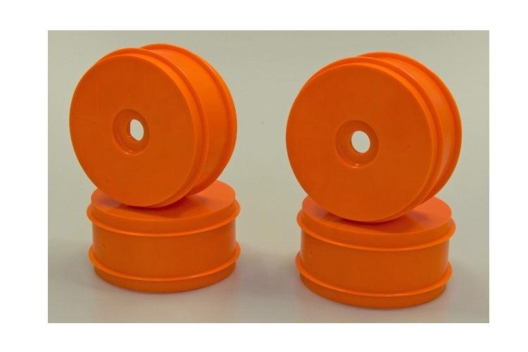 Kyosho IFH004KO Orange Off Road Dish Wheel Set (4) Inferno - PowerHobby