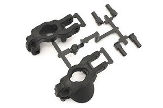 Kyosho IFW468B Front Hub Carrier Set (17.5°) Inferno MP10 /MP777 /ST-R /MP9e - PowerHobby