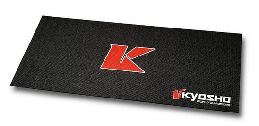 Kyosho KA30005BK Big K 2.0 Black Pit Mat 2x4FT - PowerHobby