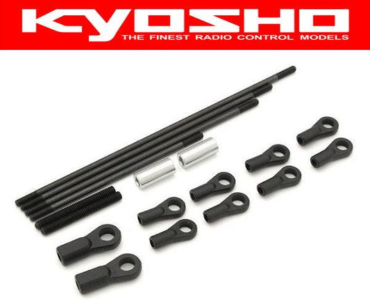 Kyosho MA334B Steering Rod Set (MAD Crusher) - PowerHobby