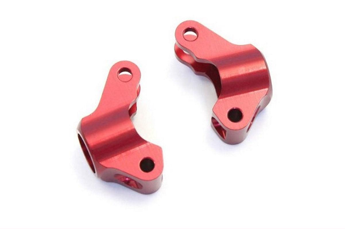 Kyosho MBW019RB Aluminum Rear Hub Carrier (Red) Mini-Z Buggy - PowerHobby