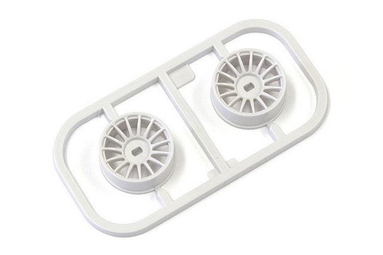 Kyosho MDH100W-N15 Multi Wheel N/Offset 1.5 (White /2pieces) Mini-Z Awd - PowerHobby