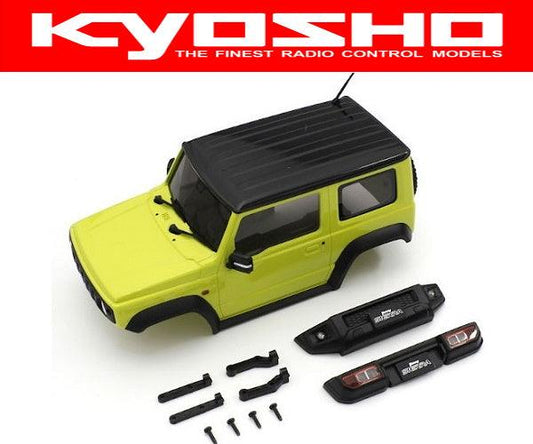 Kyosho MXB03Y BS MX-01 Suzuki Jimny Sierra Yellow Mini-Z 4X4 - PowerHobby