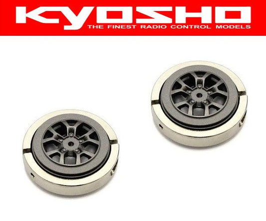 Kyosho MXTH002HW Mounted Tire/Wheelw/Weight Jimny Sierra Mini-Z - PowerHobby