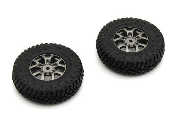 Kyosho MXTH002HW Mounted Tire/Wheelw/Weight Jimny Sierra Mini-Z - PowerHobby