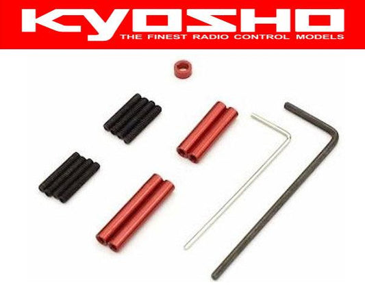 Kyosho MXW001R Aluminum Link Rod Set WB110mm Mini-Z 4X4 - PowerHobby