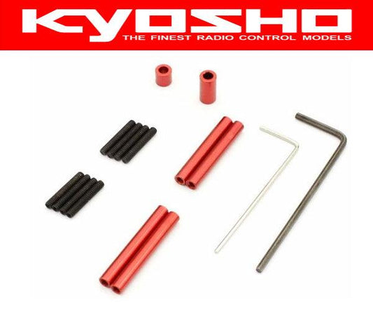 Kyosho MXW002R Aluminum Link Rod Set WB120mm Mini-Z 4X4 - PowerHobby