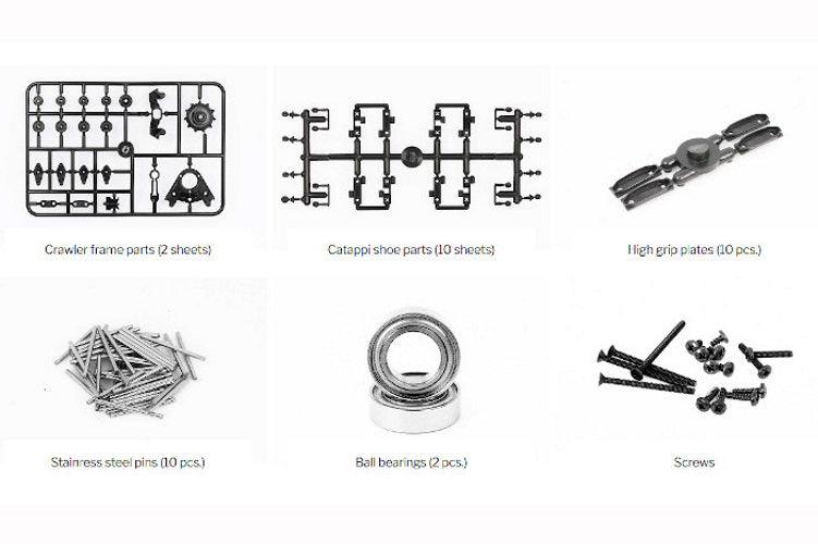 Kyosho MXW009 Belt Crawler Kit Catappi for MINI-Z 4x4 (1 pair) - PowerHobby