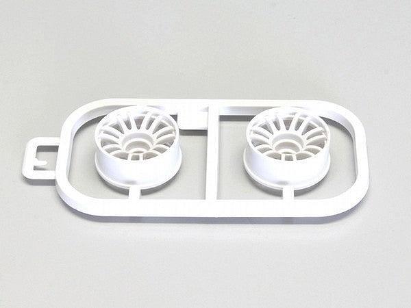 Kyosho MZH131W-N25 Multi Wheel II N /Offset 2.5(White/RE30/2pieces) For Mini-Z - PowerHobby