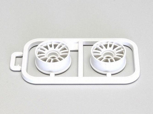 Kyosho MZH131W-N1 Multi Wheel II N /Offset 1.0 (White/RE30/2pieces) For Mini-Z - PowerHobby