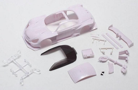 Kyosho MZN156 Lexus SC430 GT500 2012 White Body Set Mini-Z - PowerHobby