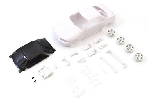 Kyosho MZN201 Skyline GT-R R32 White Body Set w/Wheel Mini-Z - PowerHobby