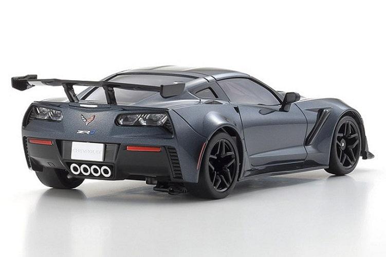 Kyosho ASC MR-03W-MM Chevrolet Corvette ZR1 Shadow Gray Metallic Mini-Z Body