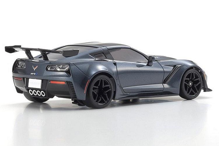 Kyosho ASC MR-03W-MM Chevrolet Corvette ZR1 Shadow Gray Metallic Mini-Z Body - PowerHobby