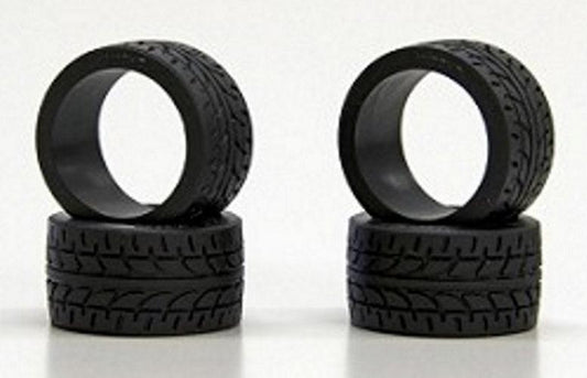 Kyosho MZW38-10 Mini-Z Racing Radial Wide Tire (4) MR-02 MR-03 - PowerHobby