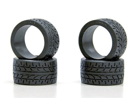 Kyosho MZW38-30 11mm Wide Racing Radial Tire (4) (30 Shore) MR-02 MR-03 - PowerHobby