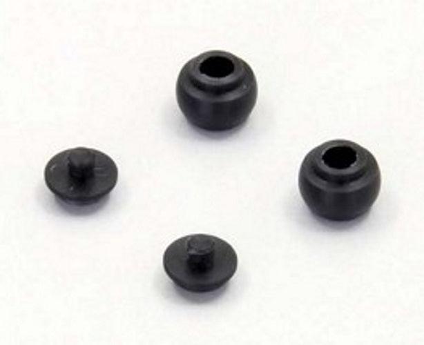 Kyosho MZW415-01 4.7mm Ball & Spring Holder Set MR-03 - PowerHobby