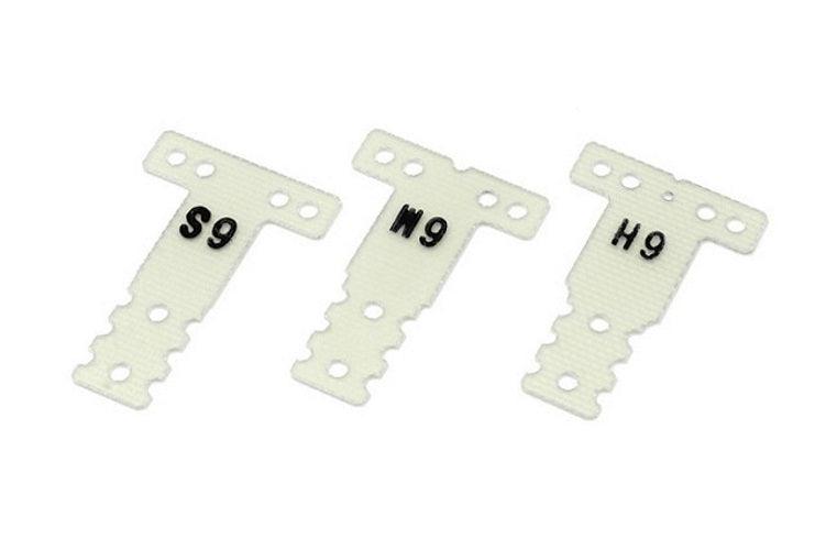 Kyosho MZW438 FRP Rear Suspension Plate Set (0.6/MR03RM/HM) - PowerHobby