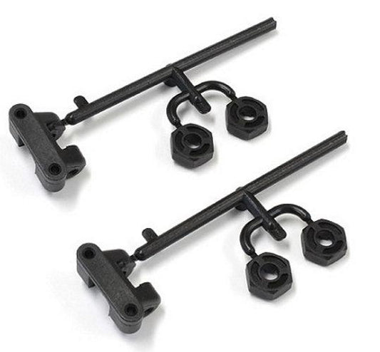 Kyosho OL003-1 Rear Suspension Mount & Wheel Hub For Outlaw Rampage - PowerHobby