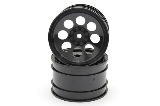 Kyosho OTH245BK 8Hole Wheel 50mm (Black/2pcs/OPTIMA) - PowerHobby