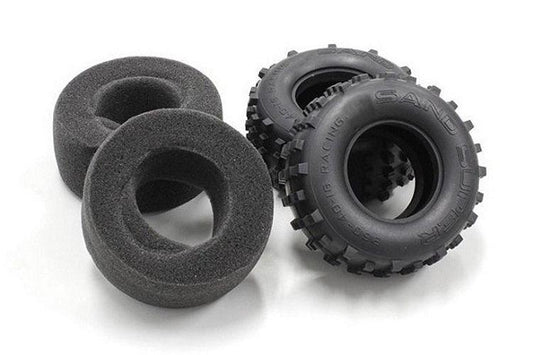 Kyosho SCT002SB Rear Tire (Soft/2Pieces/w/Inner) Scorpion 2014 - PowerHobby