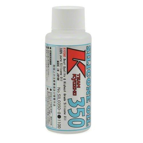 Kyosho SIL0350-8 Silicone Shock Oil (#350) (80cc) - PowerHobby