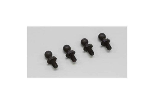 Kyosho UM129 4.8mm Short Ball Stud (4) Lazer ZX-5 Ultima RT5 RB6 SC RT6 DB RB5 - PowerHobby