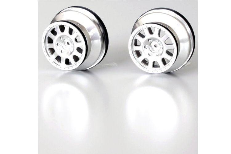 Kyosho UMH601S Ultima SC Silver Wheel Set (2) Ultima SC / DB - PowerHobby