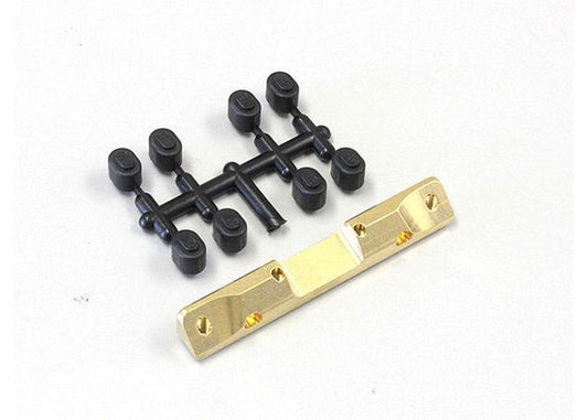 Kyosho UMW725B Brass Rear Suspension Holder RB6.6 / RB6 / RT6 / SC6 - PowerHobby