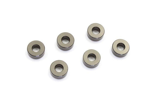 Kyosho W0143GM 3x7x3mm Aluminum Collar Washer (6) Ultima RB5 RB6 SC Lazer ZX-5 - PowerHobby