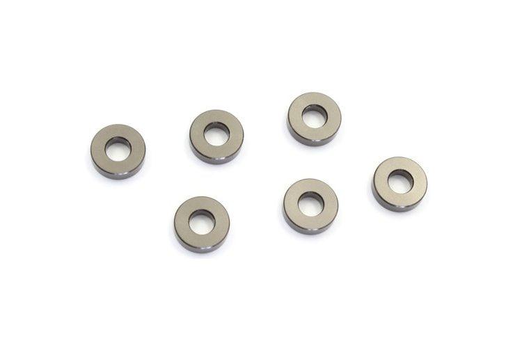 Kyosho W0144GM 3x7x2mm Aluminum Collar Washer (6) Ultima RB5 RB6 SC Lazer ZX-5 - PowerHobby