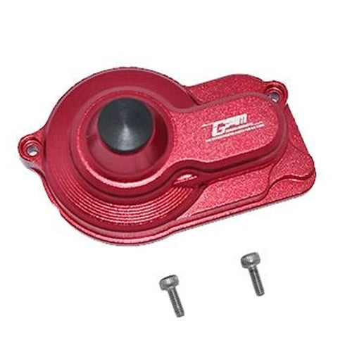 GPM Racing LM038GCA-R Aluminum Rear Main Gear Cover Red : Losi 1/18 Mini-T 2.0 - PowerHobby