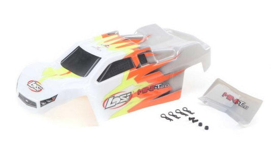 Losi Racing LOS210015 Painted Body Gray/White Mini-T 2.0 - PowerHobby