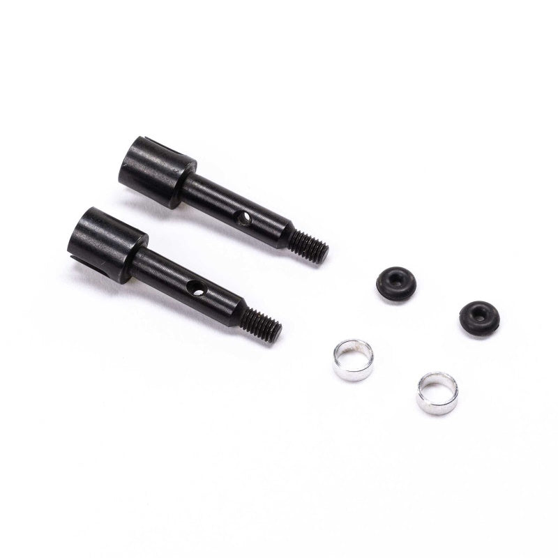 Losi LOS212032 Rear Axles & Bearing Spacers Mini Drag Car - PowerHobby